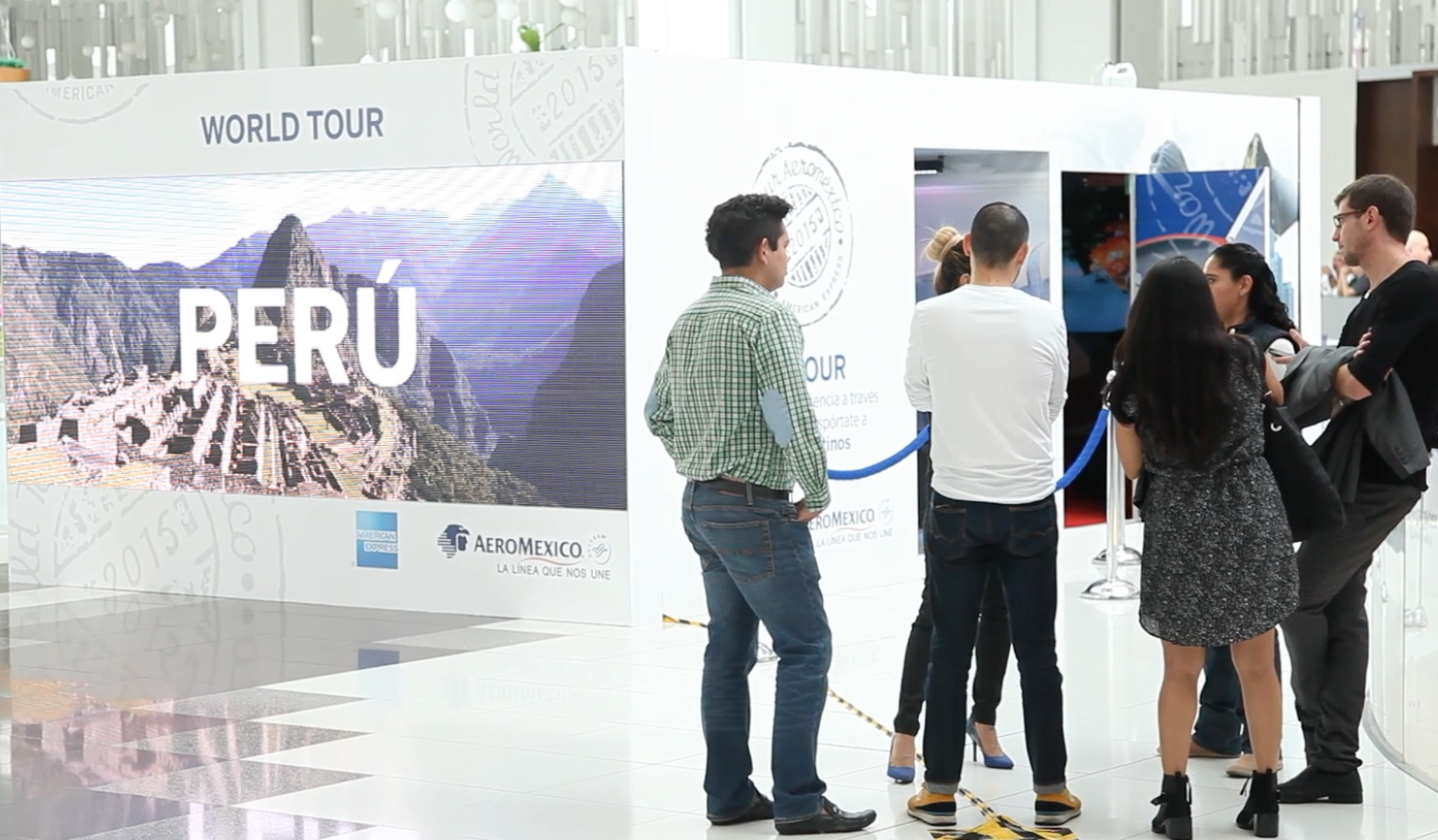 EXPERIENTIAL MARKETING AEROMEXICO AMERICAN