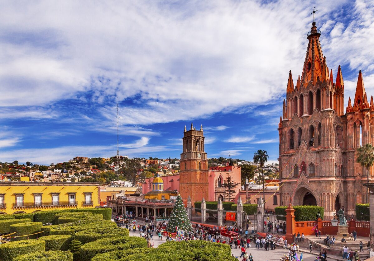 Parroquia Jardin Archangel Church San Miguel Mexico. Foto: Bigstock.
