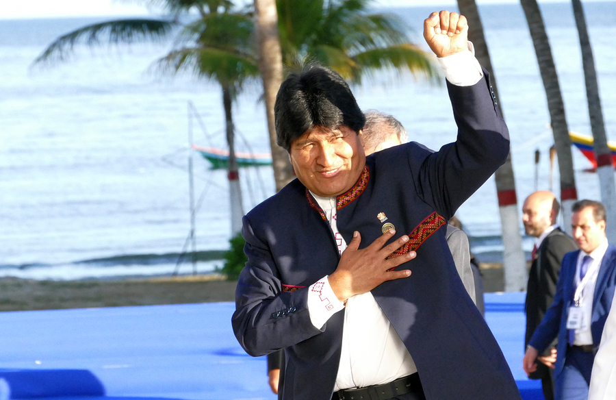 Evo Morales. Foto: Bigtosck