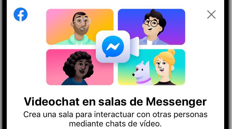 Messenger Rooms de Facebook