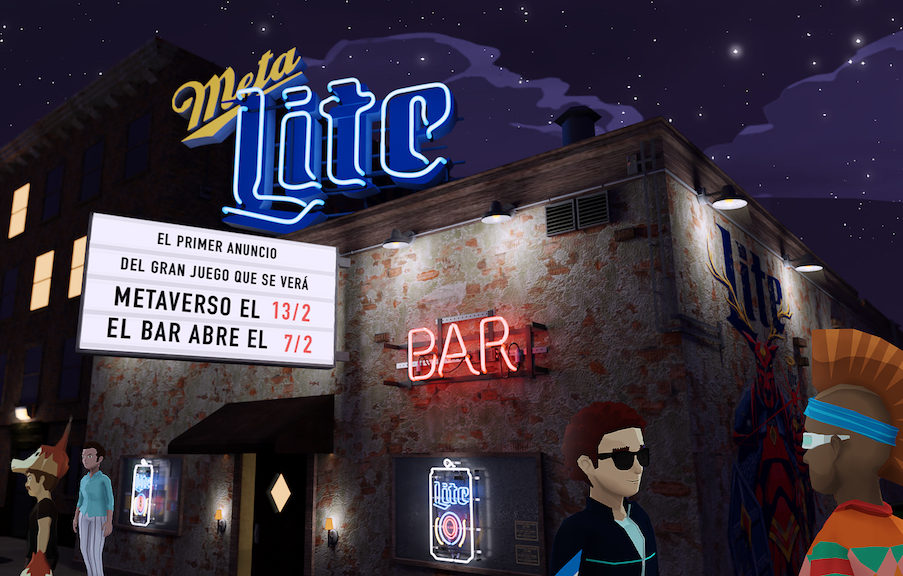 Primer bar en el metaverso