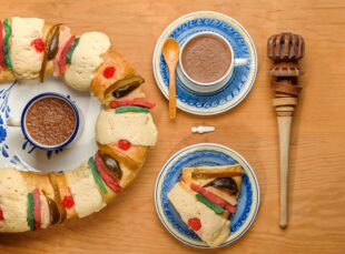 Rosca de reyes. Foto: Bigstock.