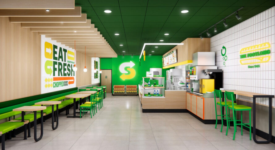 subway restaurantes nuevo diseño FIF 2025