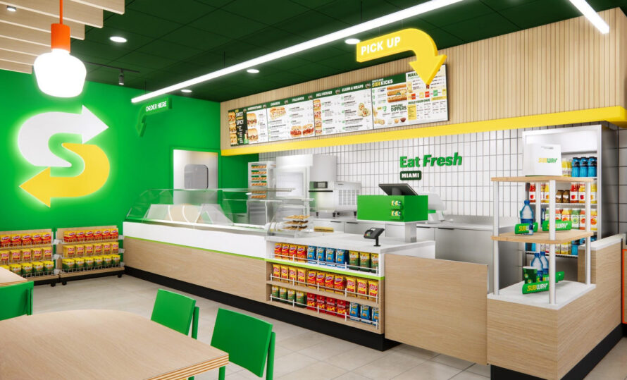 Subway fresh foward nuevo diseño