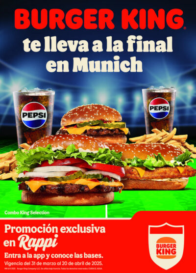 burger king promocion champions league 2025 final alemania gratis