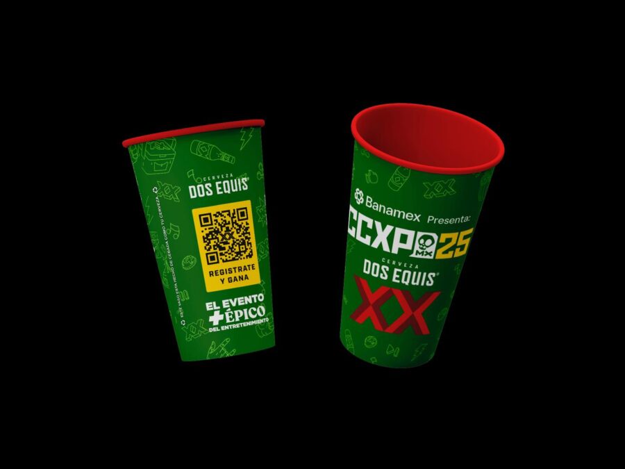 ccxp 2025 dos equis vaso tematico