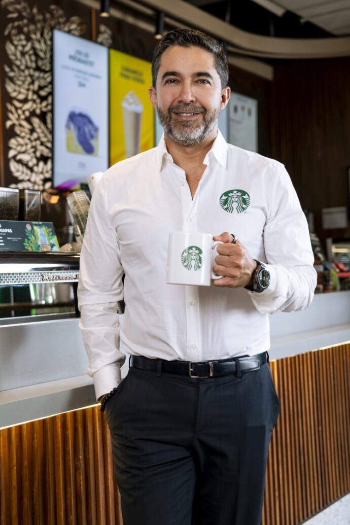 Diego Recalde CMO starbucks mexico