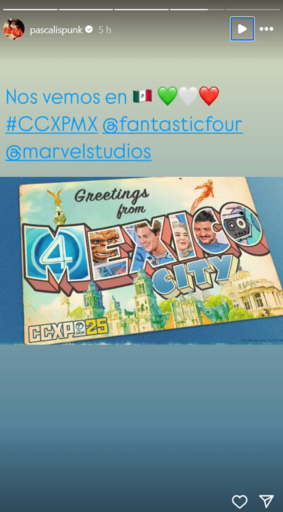 pedro pascal ccxp 2025 ciudad de mexico