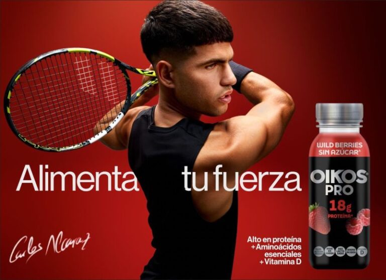 Danone ficha a Carlos Alcaraz