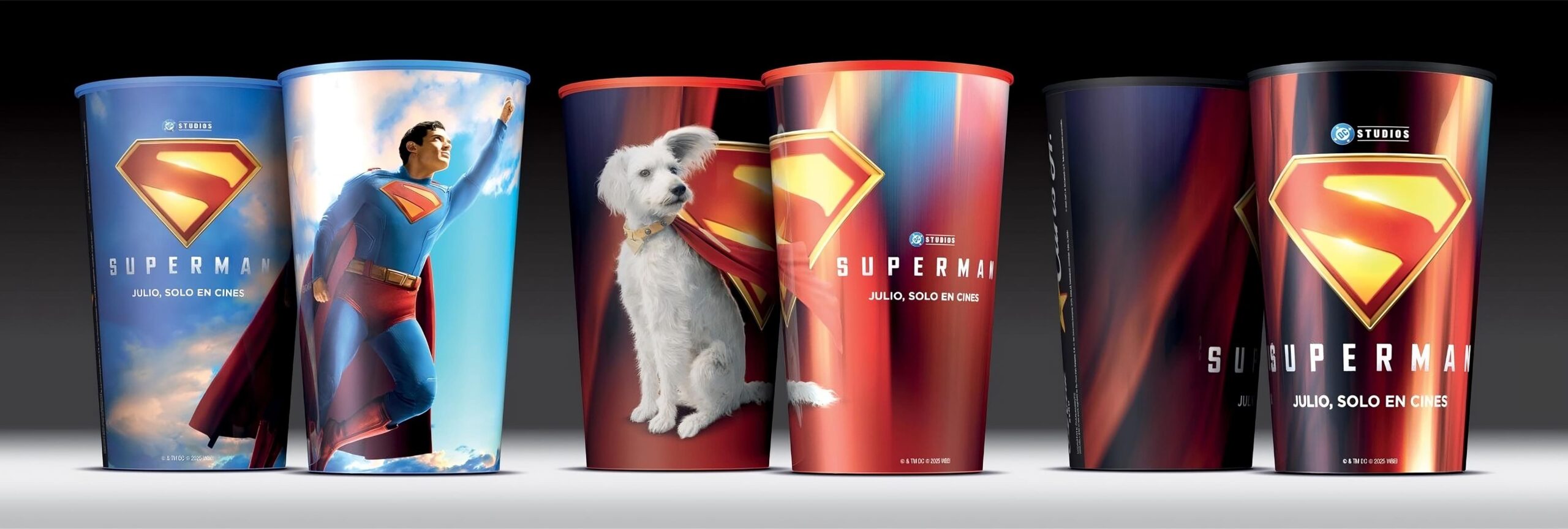 Superman Vasos coleccionables carls jr(1)