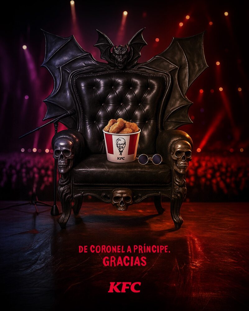 ozzy osbourne kfc marcas