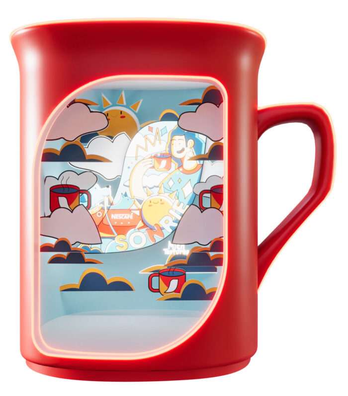 Taza Mich texturas nescafe