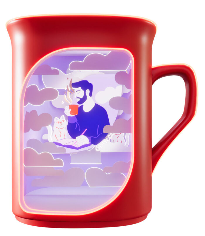 Taza Sofia lustracion nescafe