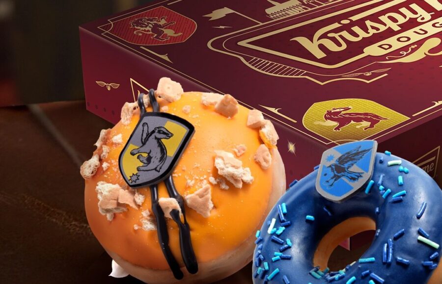Donas Kirspy Kreme inspiradas en Harry Potter. Foto: Krispy Kreme oficial.