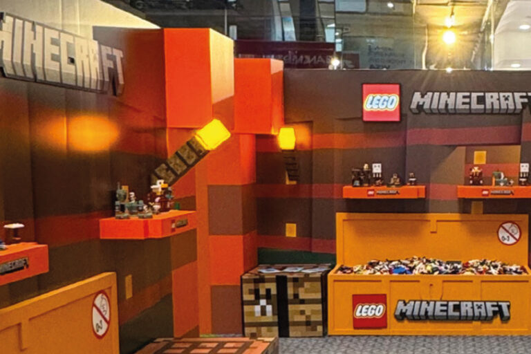 lego minecraft brand experience