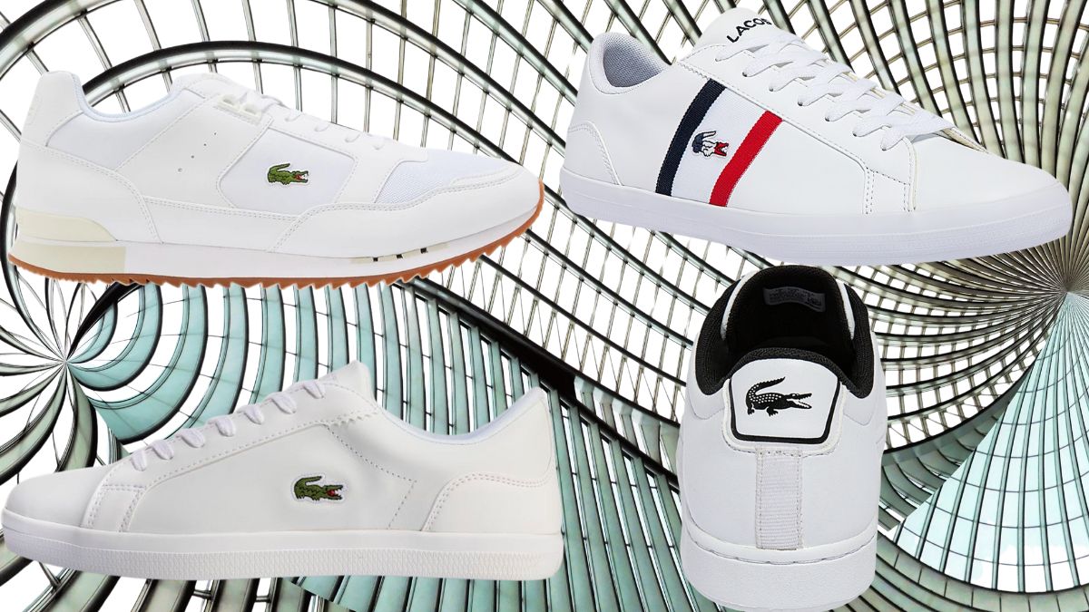 Tenis Blancos Lacoste. Cortesía