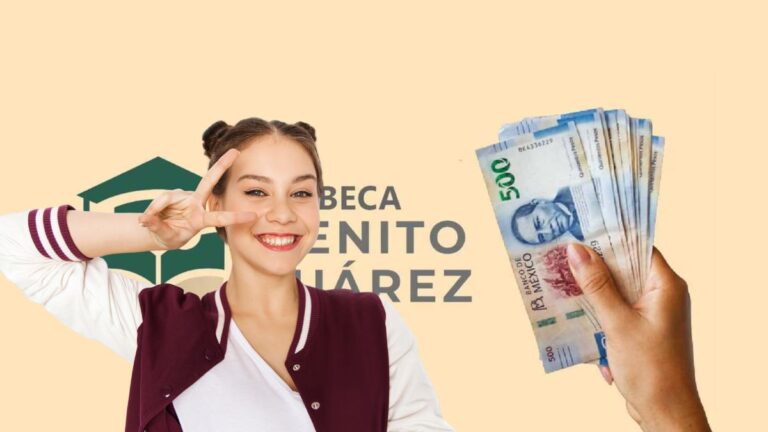 Beca Benito Juarez. Cortesía Canva, Gobierno de México