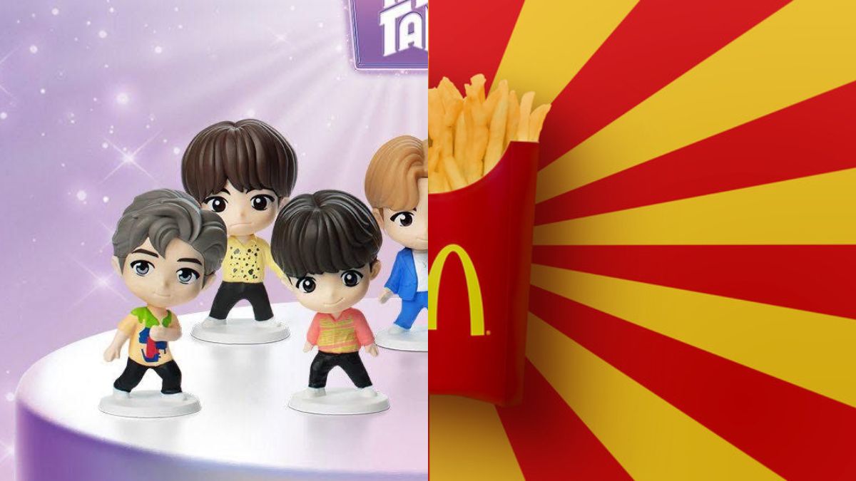 Cajita Feliz BTS. Cortesía McDonald's