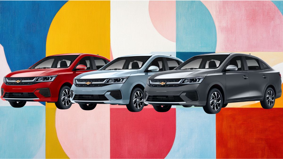 Cortesia Chevrolet Aveo 2026, Canva
