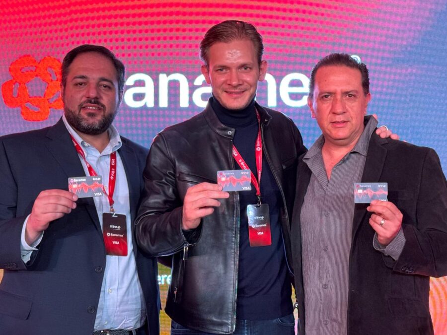 Tarjeta de crédito LineUp, presentada por OCESA, Banamex y Visa