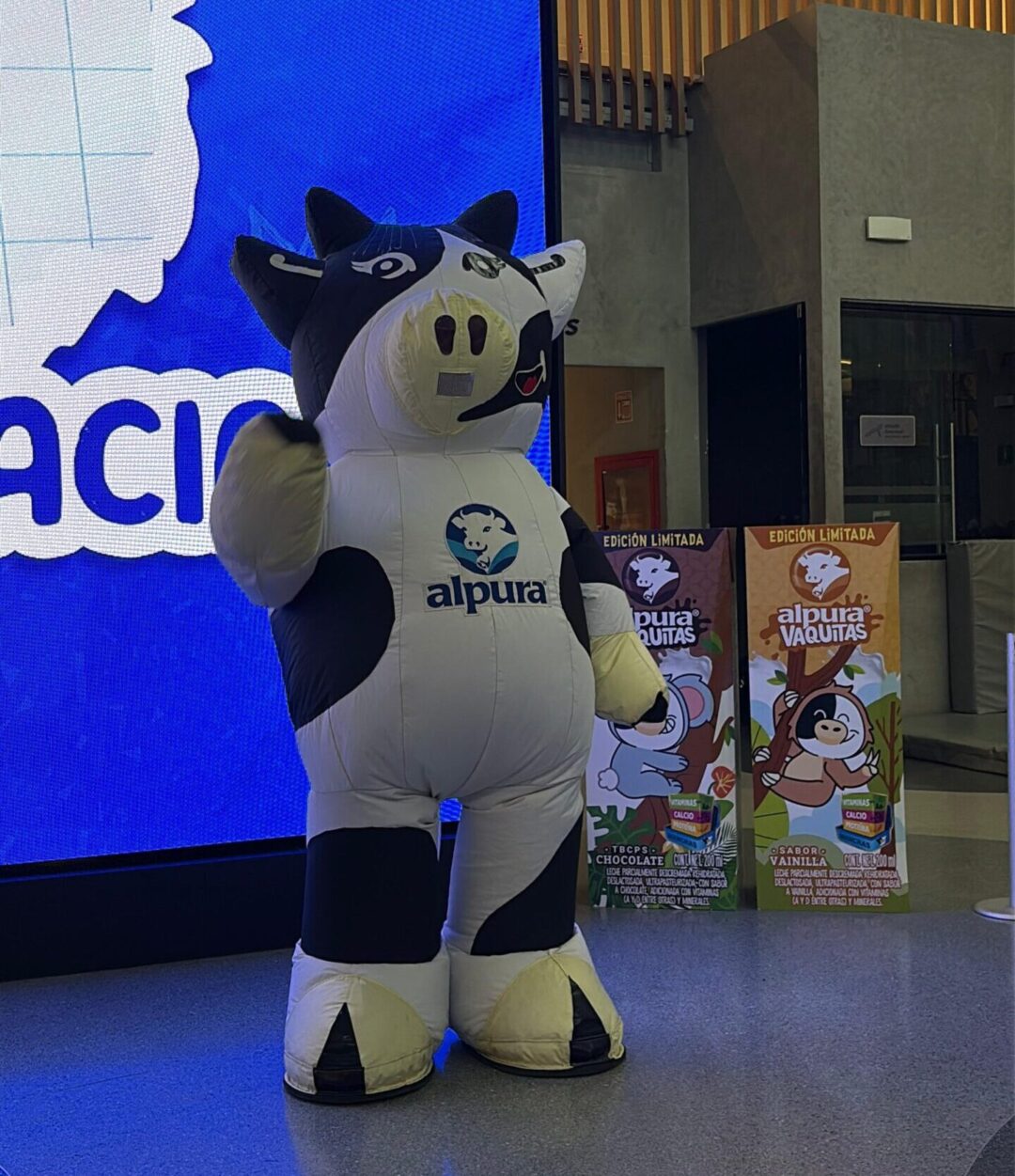 Manchas presentó alpura Vaquitas. Foto: Cortesía alpura.