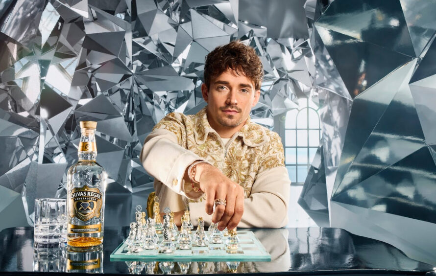 Chivas Regal Crystalgold lanzamiento con Charles