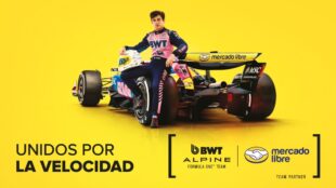 Mercado Libre presenta su nueva campaña con Franco Colapinto, piloto de BWT Alpine F1 Team. Foto: Cortesía Mercado Libre.