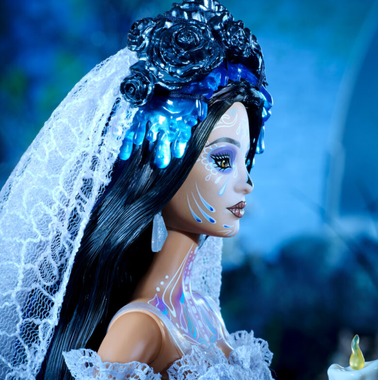 Barbie Dia de Muertos 2025 La Llorona. Foto: Cortesía Mattel México.