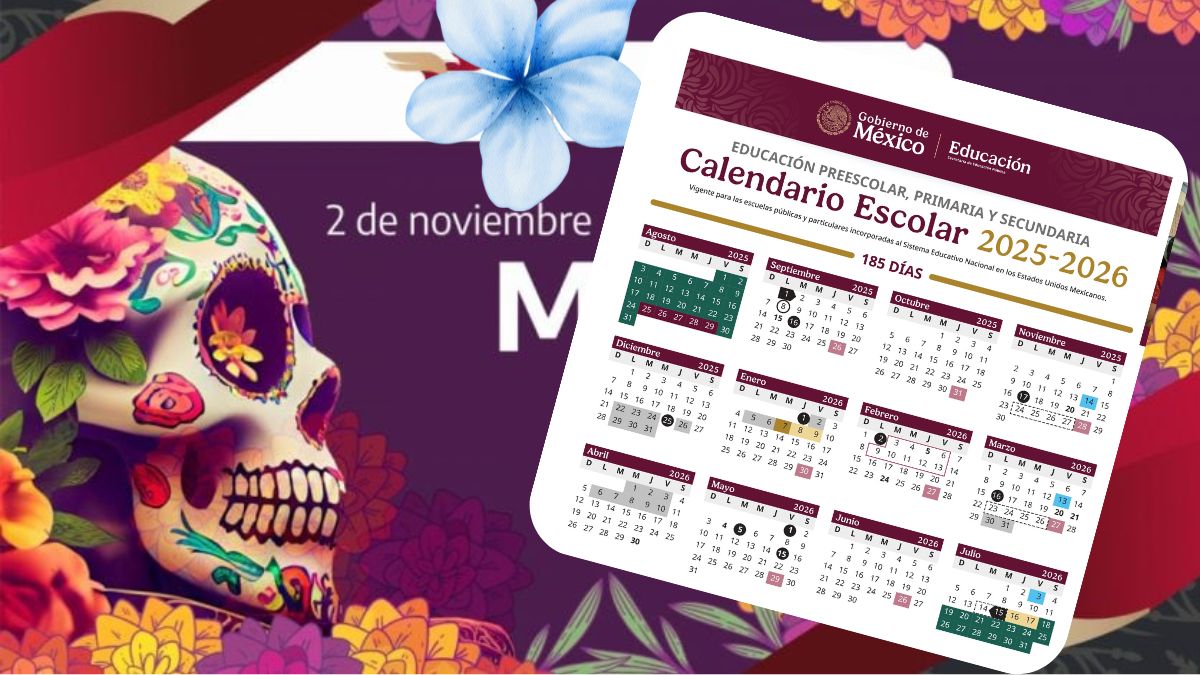 Día de Muertos. Imagen Gobierno de Tamaulipas, Canva, SEP