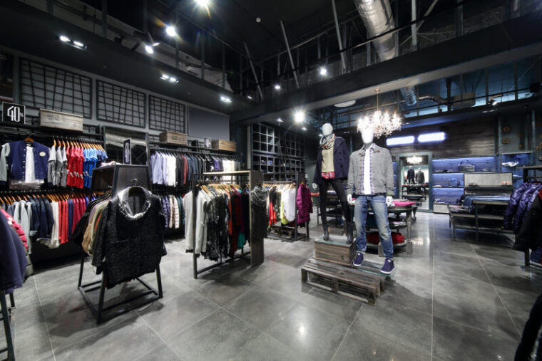 Visual merchandising en retail. Foto: Bigstock