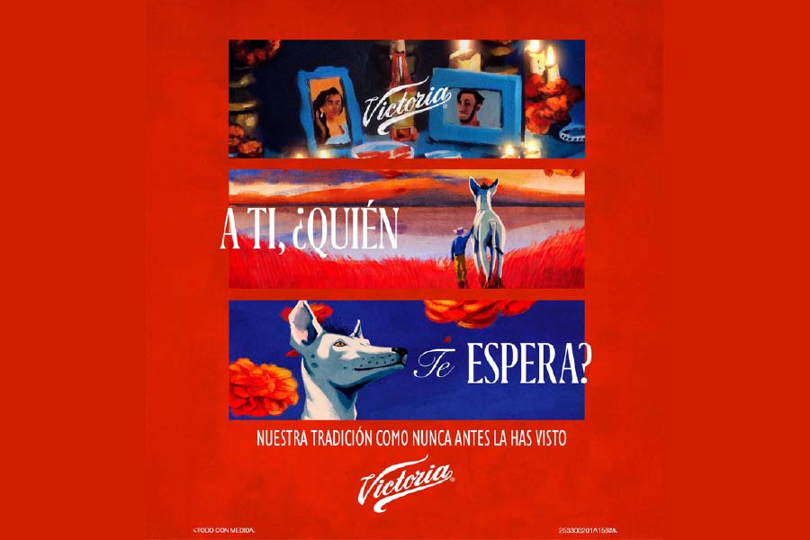 Marketing emocional en campaña de Día de Muertos de Cerveza Victoria. Foto: Cortesía Cerveza Victoria