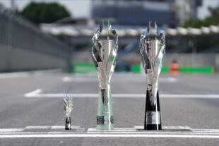Trofeo TANE para el FORMULA 1 GRAN PREMIO DE LA CIUDAD DE MÉXICO Presentado por Heineken. Foto Cortesía CIE.