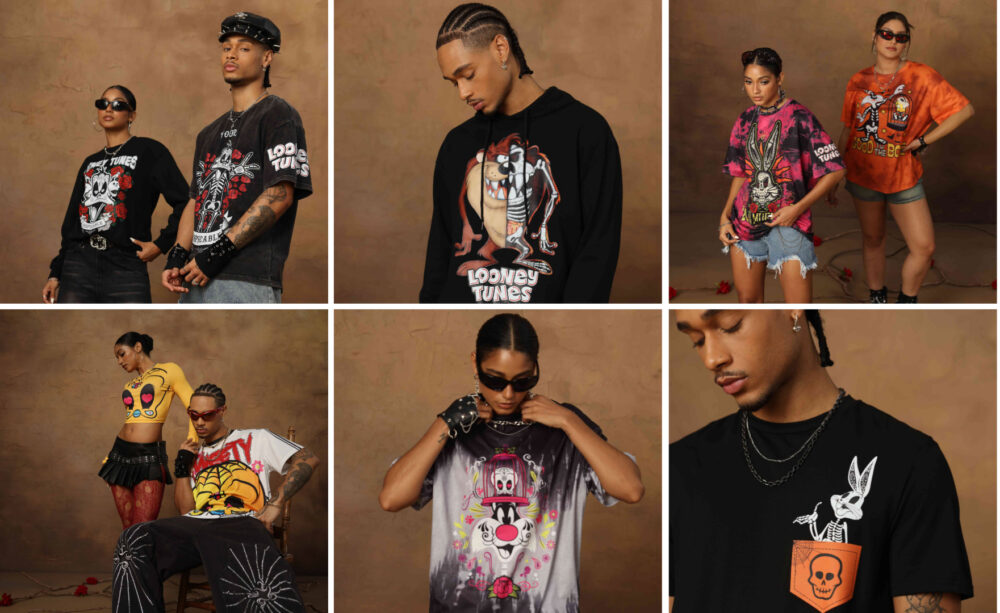 Así es la colección SHEIN Día de Muertos 2025 de Looney Tunes. Foto: Cortesía SHEIN México