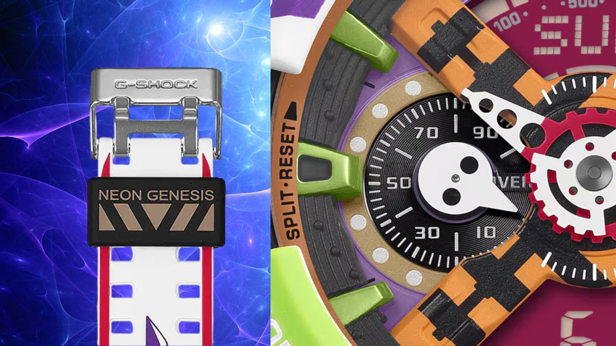 G-Shock Evangelion. Imagen Casio, Canva