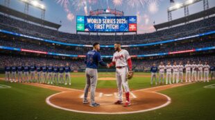 Seria Mundial de Béisbol 2025. Imagen Gemini IA