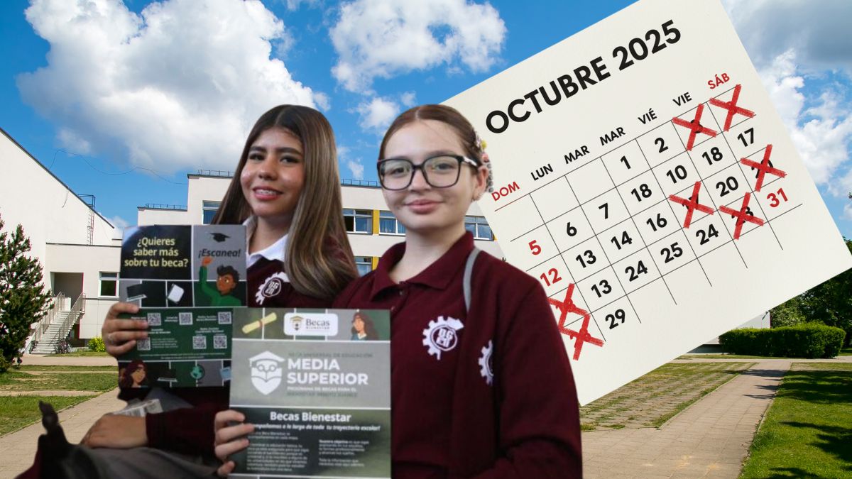 Becas Benito Juárez. Cortesía Becas para el Bienestar, Canva, Gemini IA