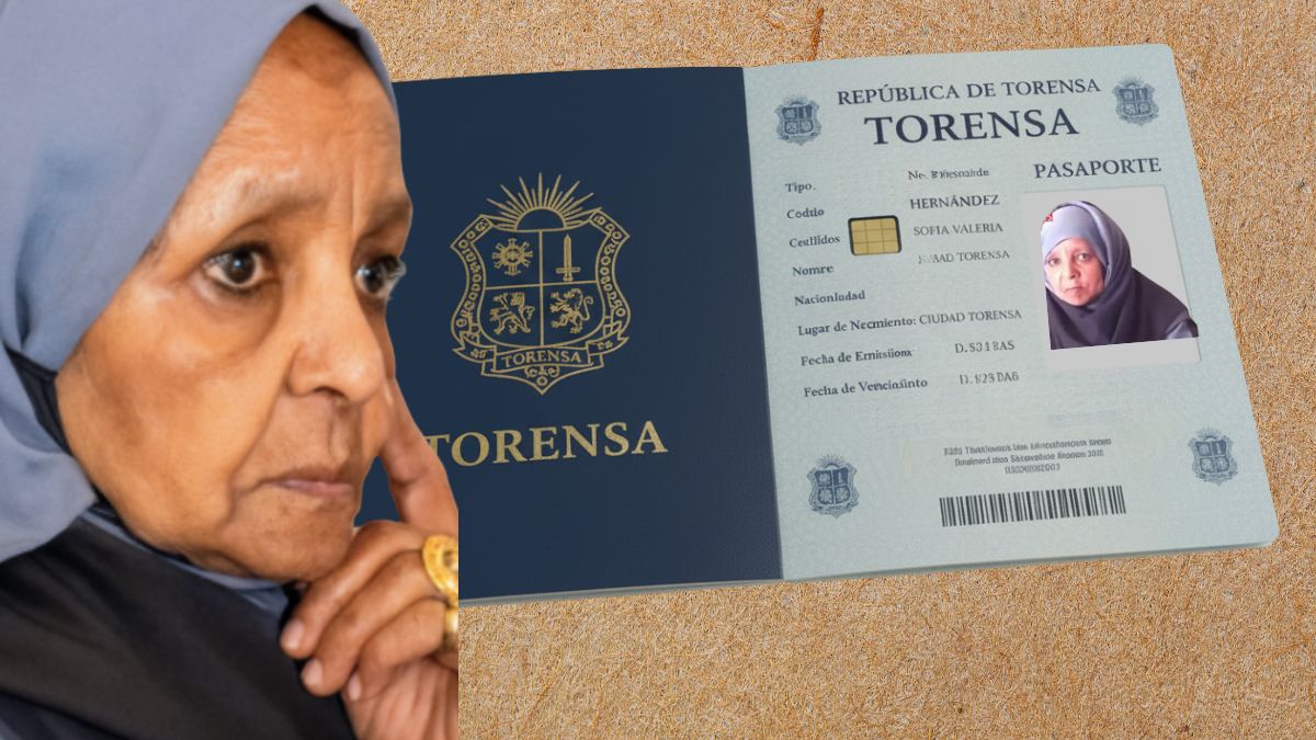 Mujer de Torensa. Imagen redes sociales, Gemini IA, Canva