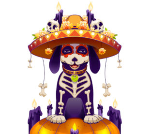 Cada 27 de octubre se celebra en México el Día de Muertos de las Mascotas. Conoce por qué se les festeja esa fecha y el significado de los perros en la cosmovisión de la muerte. Foto: Bigstock