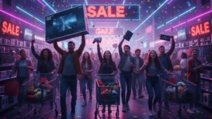 Black Friday 2025. Imagen Gemini IA