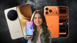 Vivo X300 Pro iPhone 17 Pro Max. Imagen Gemini IA, Canva, Vivo, Apple