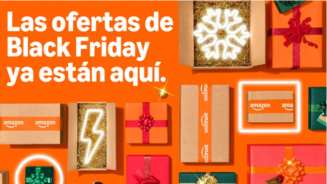 Ofertas y descuentos en Amazon por Black Friday 2025. Foto: Cortesía Amazon México