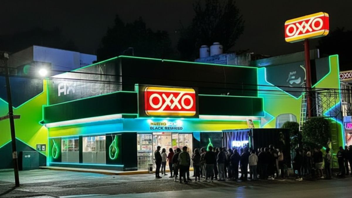 Oxxo. Imagen Gemini IA