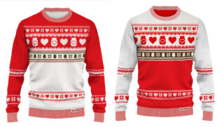 Ugly Sweater Nutella. Cortesía Nutella.