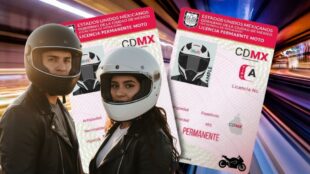 Licencia Permanente Moto CDMX. Imagen Gemini IA