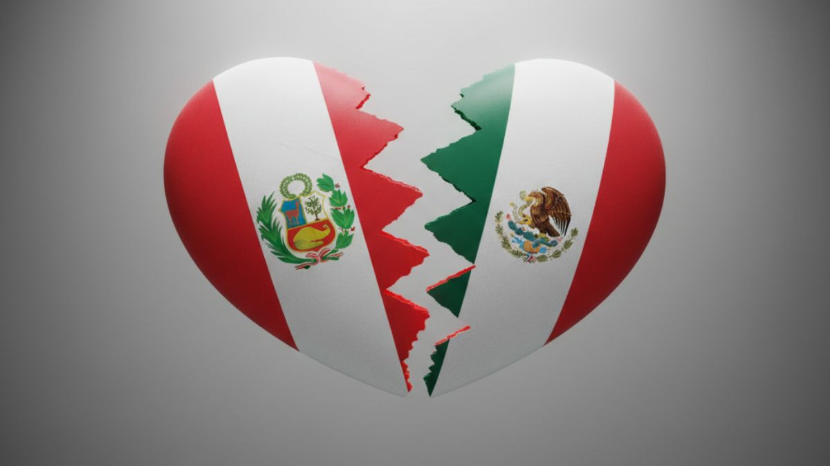 Perú rompe con Mexico. Imagen Gemini IA