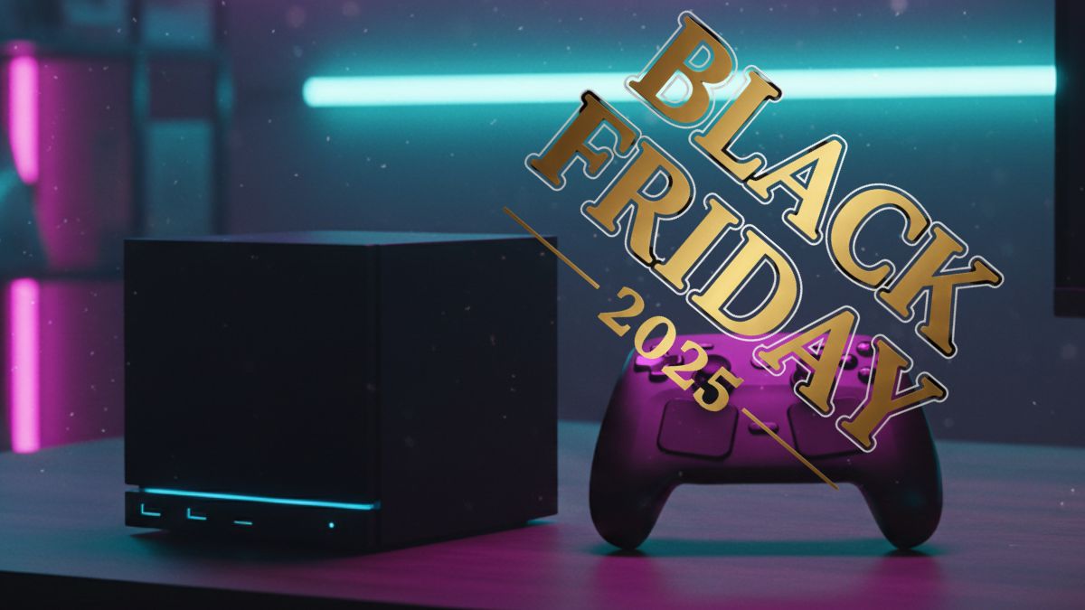 Black Friday 2025 Steam Machine. Imagen Gemini IA