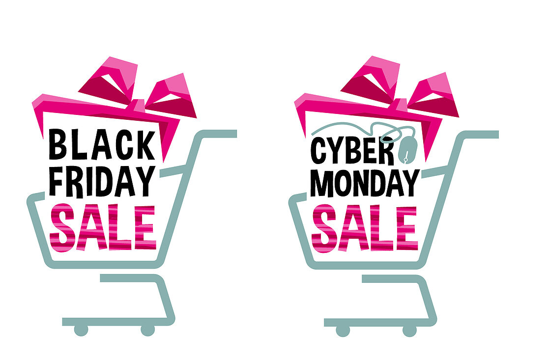 ¿Qué es mejor, Black Friday o Cyber Monday? Foto: Bigstock