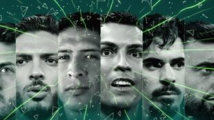 Fanki se cae. Imagen Banorte, Gemini IA