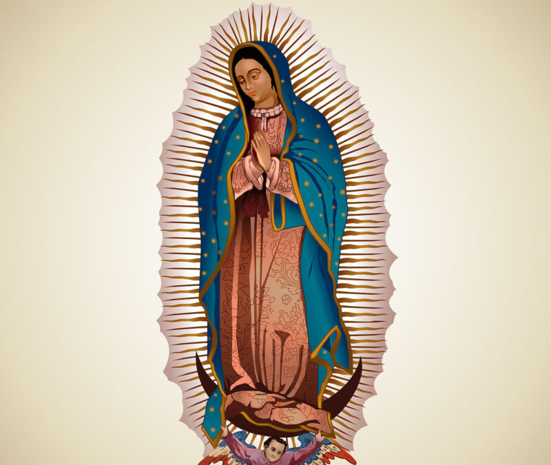 Día de la Virgen de Guadalupe, 12 de diciembre. Foto: Bigstock