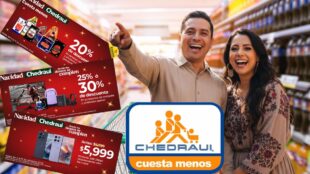 Martimiércoles bien, pero empezaron ofertas Chedraui para Navidad. Imagen Gemini IA, Chedraui, Canva